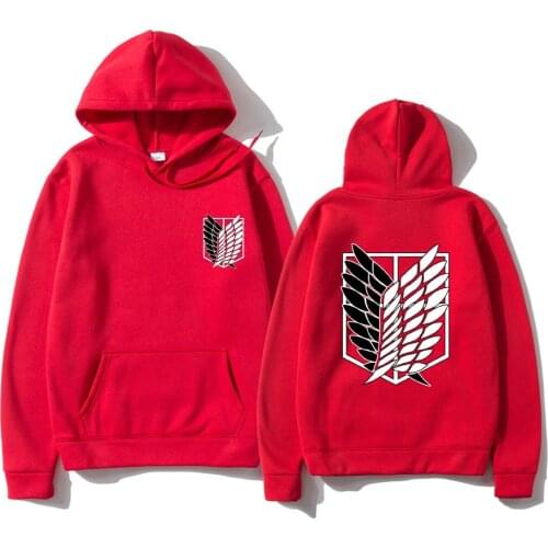 Attack on Titan Men/womens Hoodies Sweatshirts Japanese Anime Shingeki no kyojin Graphic Hoodie Pullover Sweatshirt Unisex