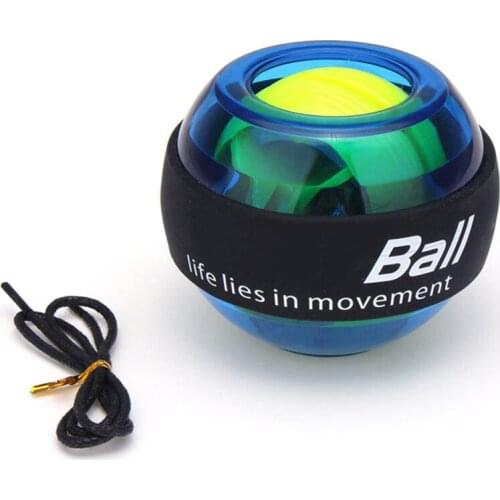 Arm Exerciser Strengthener LED Wrist Ball Trainer Muscle Training Powerball Relax Gyroscope Ball Home Gym Fitness Equipment