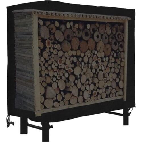 Waterproof Firewood Cover Outdoor Garden Firewood Rack Log Waterproof Cover Heavy Duty Wood Storage Dustproof Protection Cover