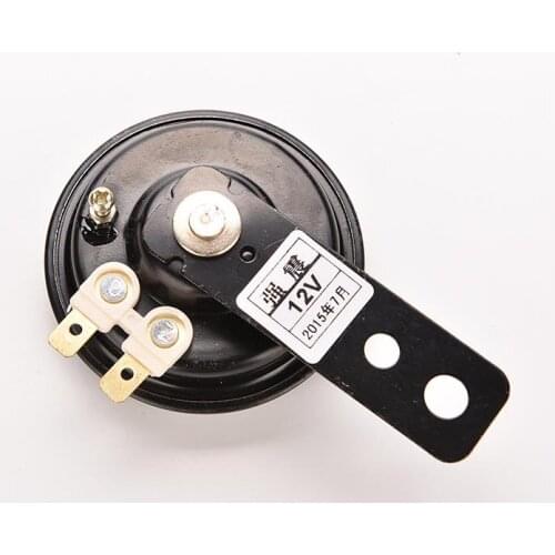 Waterproof Electric Bike Horn Electrombile Loud Bell Trumpet 12V Pure Copper Coils General Iron Motorcycle Scooter Bell