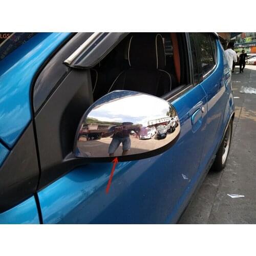 For Suzuki Alto 2009-2015 High-quality ABS Chrome Rearview mirror cover Anti-Rub protection Decoration Car styling