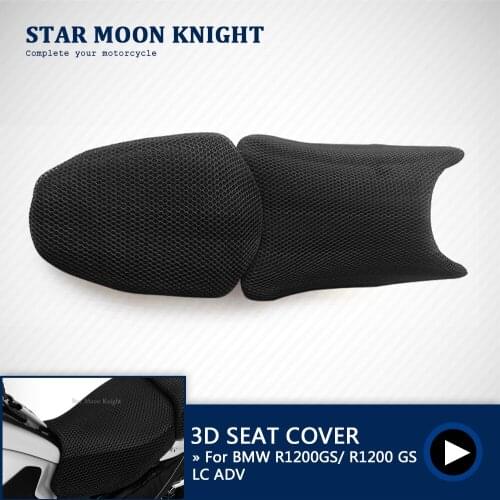 Motorcycle Protecting Cushion Seat Cover For BMW R1200GS R 1200 GS LC ADV Adventure Fabric Saddle Seat Cover Accessories
