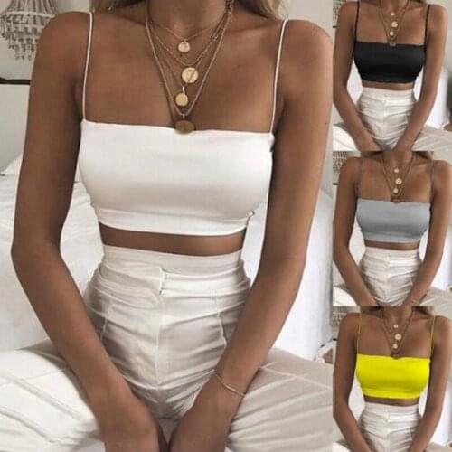 Women Sexy Tank Crop Tops Tube Top Seamless Underwear Sleeveless Camis Seamless Sport Lingerie Tee Crop Top Bandeau Top Tank