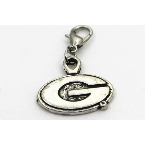 10pcs Packers Dangle Charms Lobster Clasp Charms Diy Jewelry Accessory For Bracelets Floating Hanging Charms