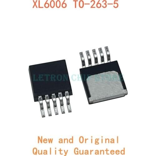 10PCS XL6006E1 TO-263-5 XL6006 TO263-5 TO263 TO-263 SMD new and original IC Chipset