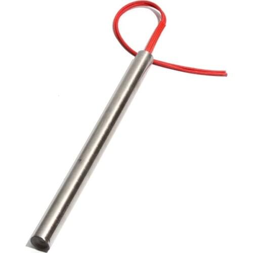 2PCS 20mm 320~360mm 201SUS Single Head Dual Heating Tube Cartridge Heater 110/220/380V 1600/1700/1800W Cylindrical Electric Part