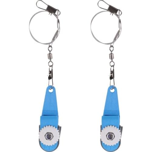 2pcs Adjustable Tension Downrigger Outrigger Trolling Release Clips J002