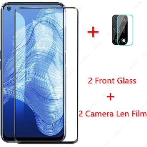 For Realme 7 5G Glass for Realme 7 5G Tempered Glass Screen Protector Camera Len Film for Realme 7 Global 8 Pro Narzo 30 GT 5G