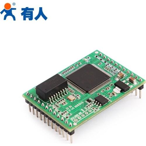 Ethernet module Ethernet port to serial port module TTL level WEB configuration USR-TCP232-ED2