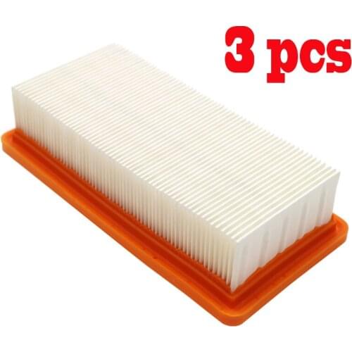3pcs filter for DS5500,DS6000,DS5600,DS5800 robot karcher vacuum cleaner Parts Karcher 6.414-631.0 hepa filters