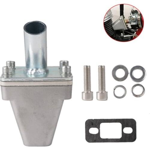 Motorcycle Intake Pipe Valves Mainfold Boot Reed Valve for 40mm and 32mm Intake 66CC/80CC Gas motorcycle Parts Bicycle