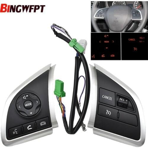 Cruise Control Switch Steering Wheel Button For Mitsubishi Outlander 2013 2014 2015 2016 2017 2018 Audio Android Player Switch