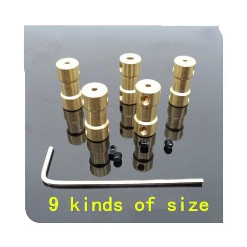 Coupling transmission parts motor connector coupling metal DIY model toy car model aircraft Model Boats accessories