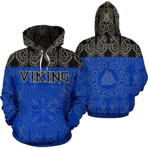 Viking All Over Hoodie Vegvisir 3D Printed Hoodies Fashion Pullover Men For Women Sweatshirts Sweater Cosplay Costumes