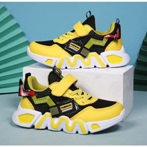 Boys' shoes 2021 new summer mesh breathable single shoes boys' spring and autumn soft sole childrens sports shoes