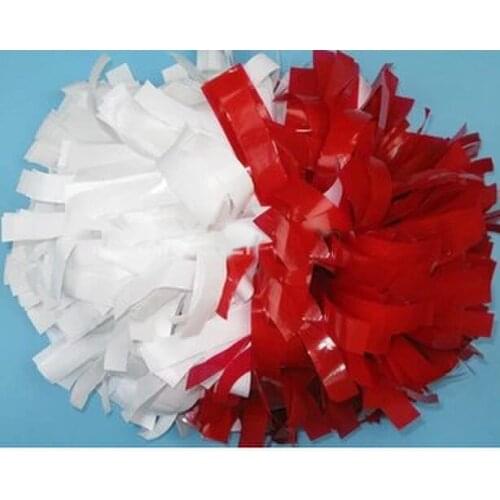 6" Cheerleader pompons ( 10 pieces/lot) Mixed color Cheerleading pompoms supplise Color can free combination Free shipping