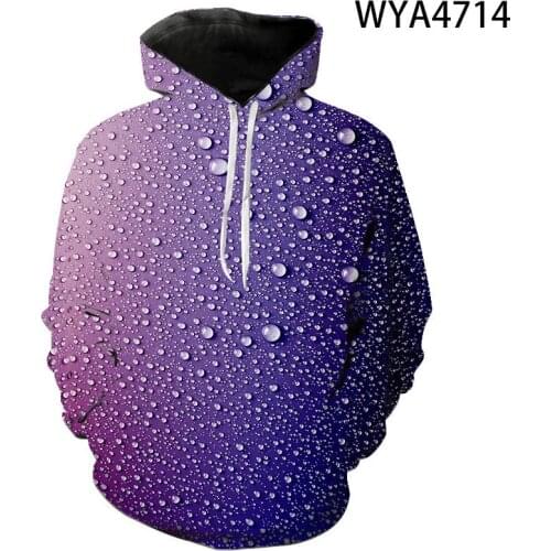 3D Printed Casual Men Women Children Sweatshirts Water drops Fashion Boy Girl Kids Hoodies Pullover Streetwear Cool Jacket