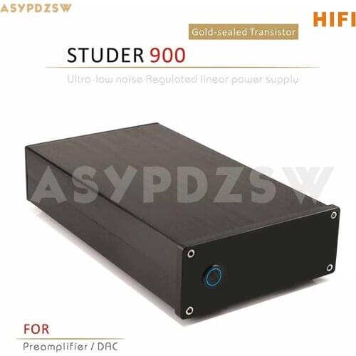 STUDER 900 Gold-sealed Ultra-low noise Regulated linear power supply For Preamplifier/DAC DC 5V---24V (Optional)