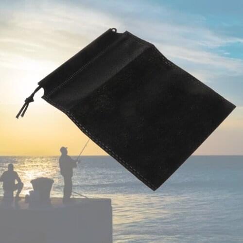 Fishing Reel Bag Elastic Cord Strap Protective Container Portable Prevent Scratch Tackle Container Lightweight Soft Accessories