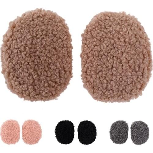 1 Pair Portable Ear Muffs Polar Fleece Ear Warmer Earlap Women Man Winter Bandless Earbags Ear Warmers Ear Protector Earmuffs