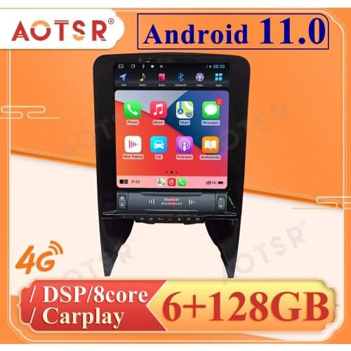 128GB Tesla Screen Car Multimedia DVD Player For Lamborghini Gallardo Android Radio GPS Navigation Stereo Head Unit Carplay