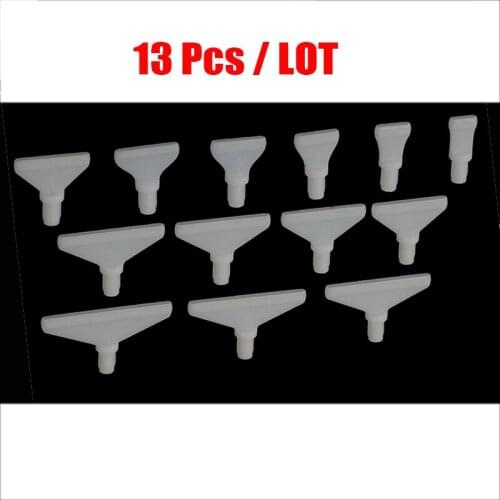 13 Pcs Point Drill Pen Heads Replacement Embroidery For 5D Diamond Painting Cross Stitch Fixing Quick Tool DIY Crafts Supplies