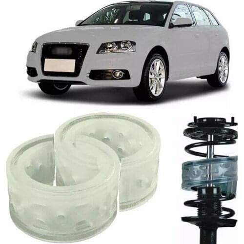 2Pcs Car Auto C-Type Shock Absorber Spring Bumper Power Cushion Buffer