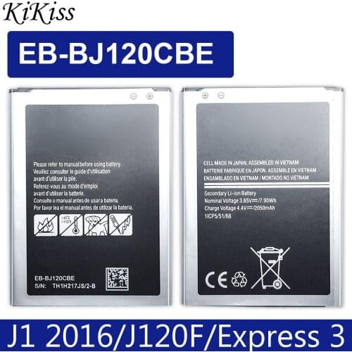 Battery EB-BJ120CBE For Samsung Galaxy 2016 Edition J1 Express 3 J120 SM-J120F J120A J120h J120ds 2050mAh