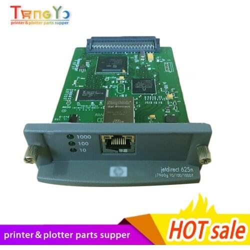 Free shipping 100% original JetDirect 625N J7960G Ethernet Internal Print Server Network Card and DesignJet Plotter Printer