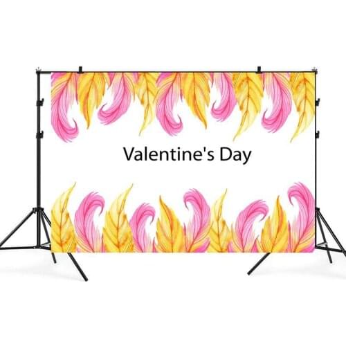 Valentines Day Banner Backgrounds Photography Lovers Celebration Party Decor Backdrops For Photo Studio