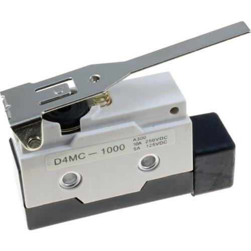 Long Lever Micro Limit Switch SPDT 250VAC 10A D4MC-1000