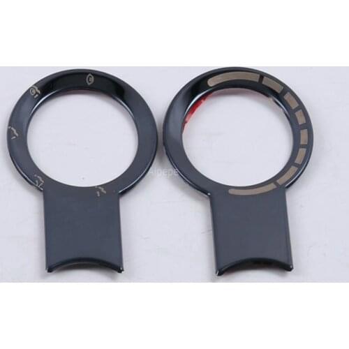 For Kia Rio 4 X-line 2017 2018 2019 Stainless Steel Air Conditioning Adjustment Switch Cover Trim Sticker Interior Accessories