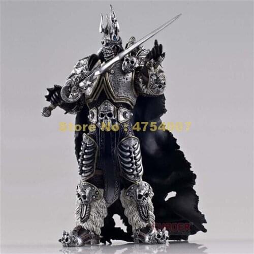 Wow lich king alsace action figure model 16cm Toy