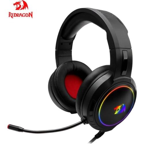 Redragon Mento H270 RGB gaming Headphone,3.5mm Surround sound Computer headset Earphones Microphone for PC MAC PS4 Xbox one