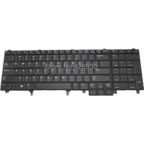 Laptop US Keyboard For DELL For Latitude E6520 For Precision M4800 M6800 English 0564JN 564JN PK130VI2B00 pointing&backlit new