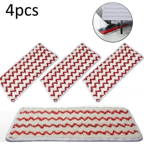 4PCS High Quality Microfiber Pads For Vileda Steam XXL Power Pad Steam Cleaner