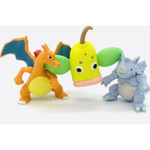 Cute Weepinbell Charizard and Rhydon Action Figure Model Doll Toys Pokemones Figure Toys Gifts for Children Hot Dolls Toys
