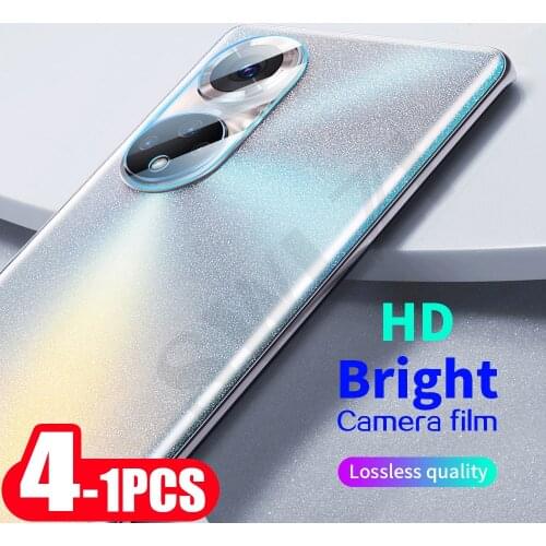 4-1Pcs 9H Camera Lens for Honor 20 20i 20s 30 30s pro plus 50 SE V40 5G view lite Tempered Glass Film phone screen protector