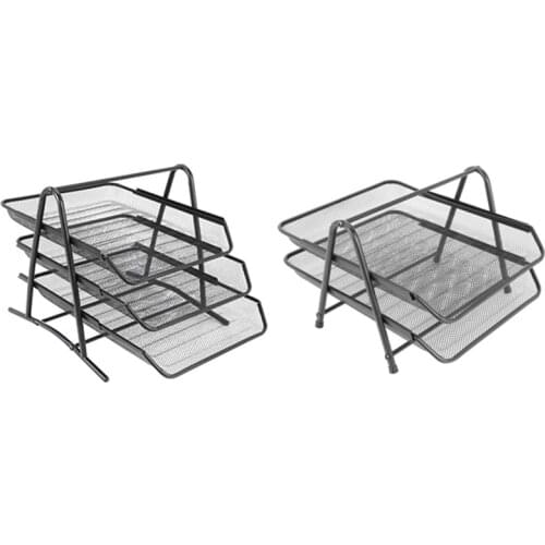 Office Paper Organizer Document File Letter Book Brochure Filling Tray Rack Shelf Carrier Storage Holder