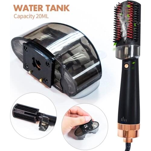 Professional 2 In 1 Hair Dryer Brush Infrared Steam Hair Straightening Comb Hair Styling Tools Electric Hot Air Brush for Women