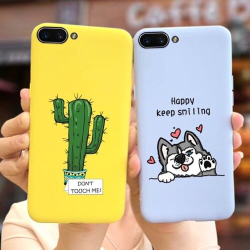 For Oppo A3s Case CPH1803 Cute Candy Painted Cover For Oppo A5s AX5s Phone Cases Oppo A5 AX5 A7 AX7 Back Cover Shockproof Bumper