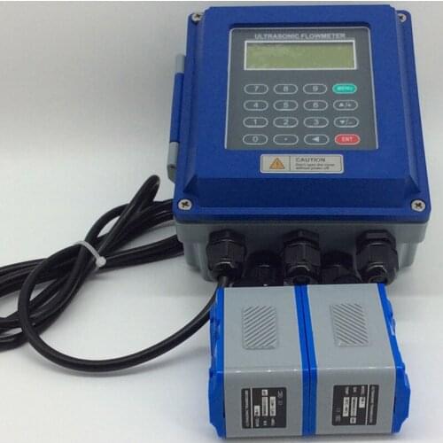 SD slot version TUF-2000B TM-1 DN50mm-DN700mm Ultrasonic flow meter liquid flowmeters