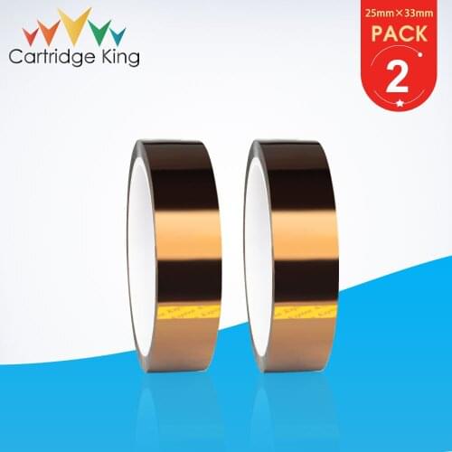 High Temperature Sublimation Tape 2PK 25MM Length 33M Width for Golden Finger Adhesive Tape Panel Protector Heat Insulation Tape