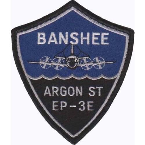 BANSHEE Patches Made by Twill with Heat Cut and Iron On Backing Welcome Custom and MOQ50pcs per Item Free Shipping