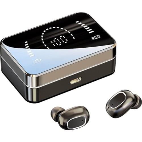 TWS 5.0 Wireless Headphones 3500mAh Charging Box Waterproof Bluetooth-compatible Earphones Noise Reduction Earbuds