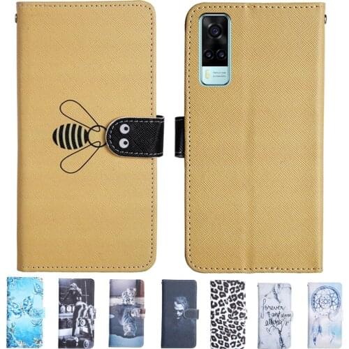 Flip Case For Vivo Y31 2021 Case Magnetic Stand Phone Case On Vivo Y31 Y 31 Case Bumper Funda Vivo Y31 Cover Book Book Coque