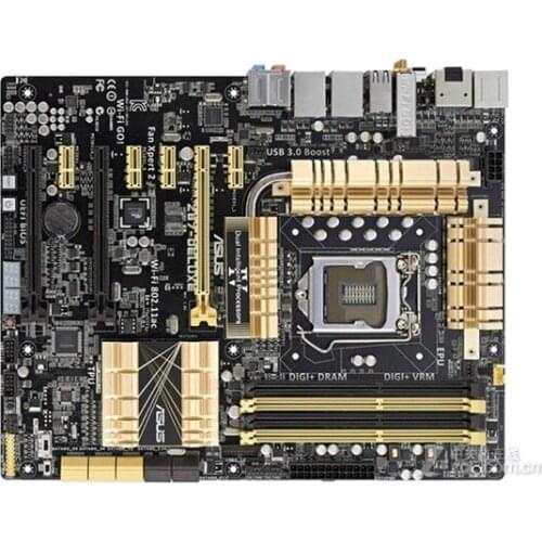 Desktop motherboard for ASUS Z87-Deluxe Z87 DDR3 LGA 1150 motherboard LGA 1150 i7 i5 i3 DDR3 32G SATA3 UBS3.0 mainboard