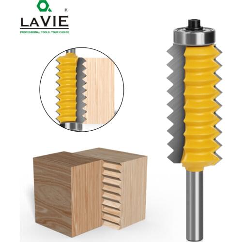 8mm Shank Finger Joint Glue Milling Cutter Raised panel V joint Router Bits for Wood Tenon Woodwork Cone Tenoning Bit C08-247
