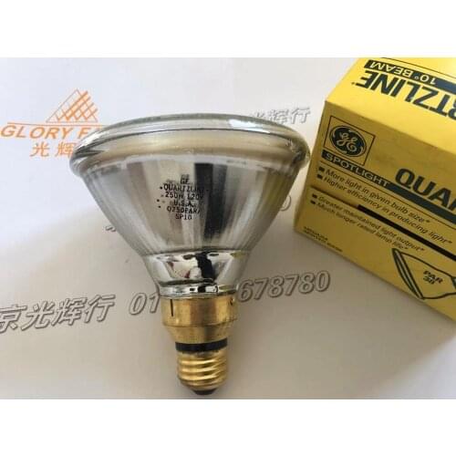 GEPAR38 120V 250W SPOTLIGHT PAR38 E26 lamp,QUARTZLINE 120V250W Q250PAR/SP10 Q250PAR/ SP10 bulb