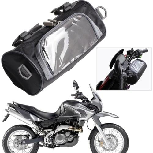 Motorcycle Electric Car Front Handlebar Waterproof Mobile phone Touch Screen Storage Bag